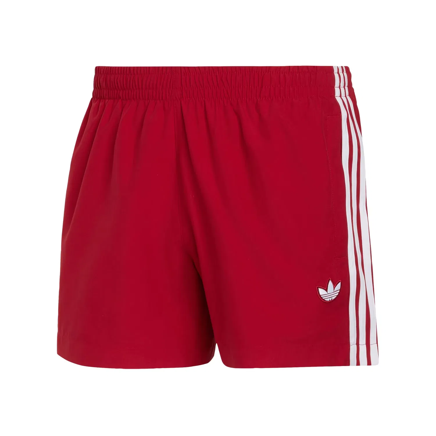 Шорты для плавания Adidas Originals темно-красного цвета