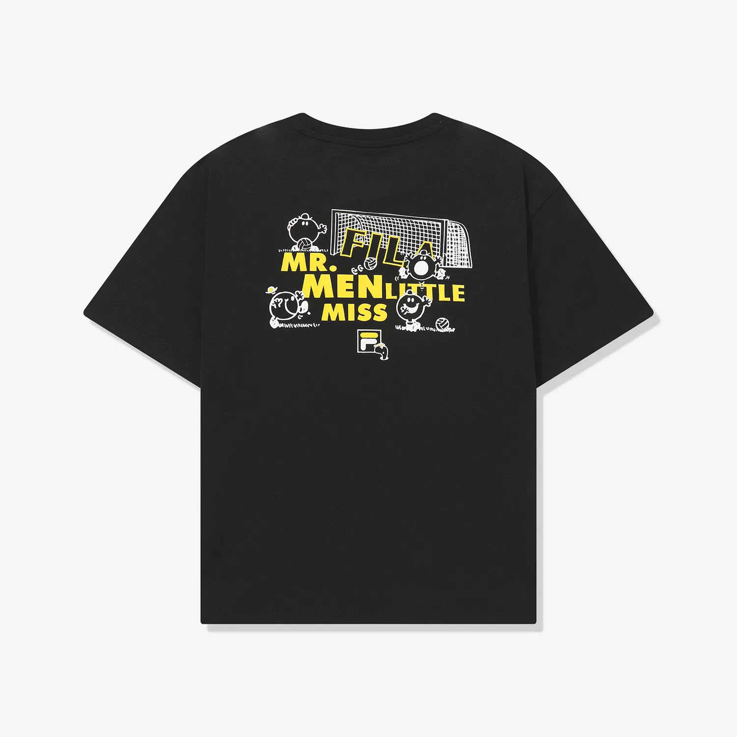 Детская футболка Drywave Mr. Men Little Miss Cool Vacation, чёрная, от Fila Kids — фото 3