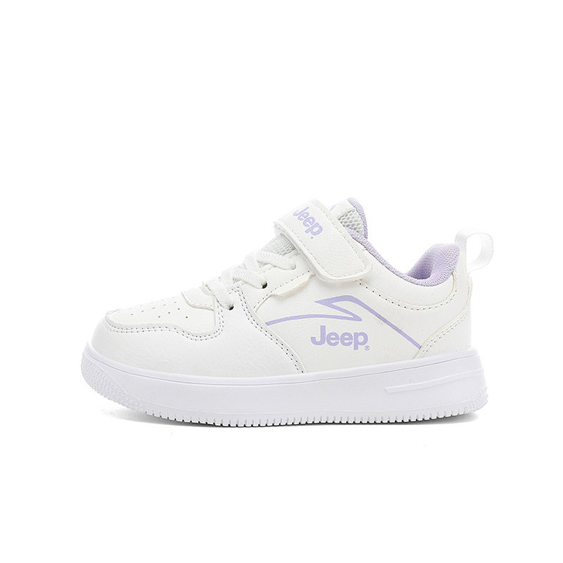 

Кроссовки для скейтбординга Air Force 1 Kids Jeep, белый фиолетовый