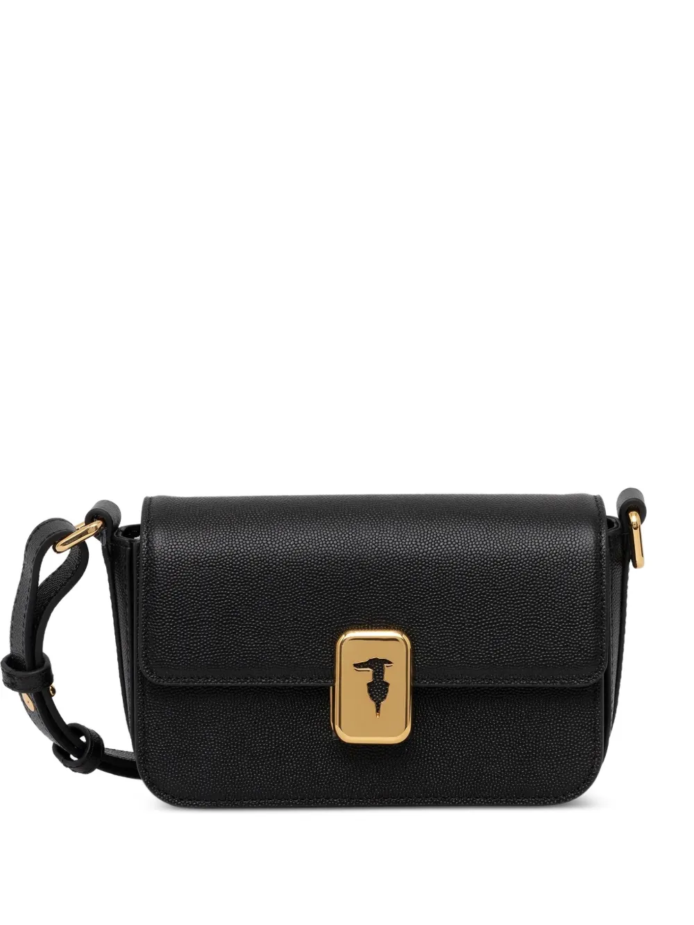 

Мини-сумка Cameo из кожи через плечо Trussardi, черный