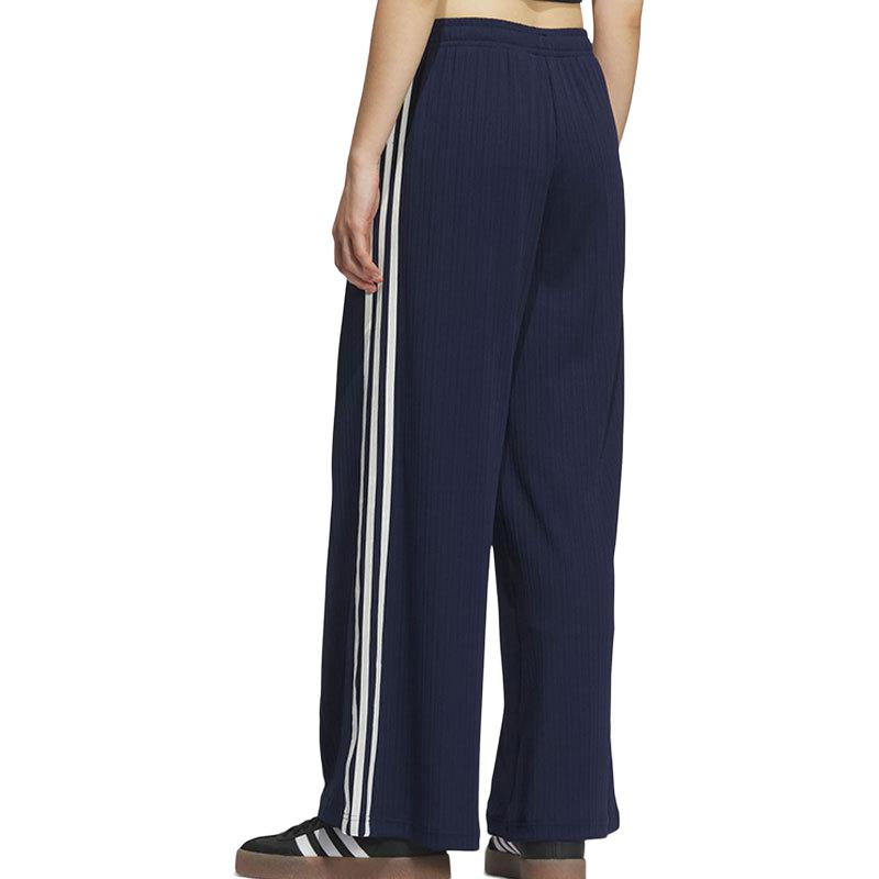 Adidas Originals Трек SS25 вязаные спортивные штаны женские темно-синие — фото 4