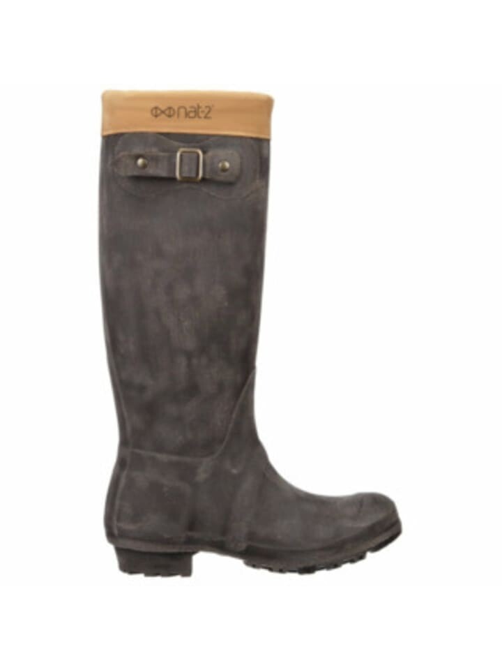 Резиновые сапоги Nat-2 nat-2 Rugged Prime Hunt grey brown (W)100% waterproof rainboots, серый