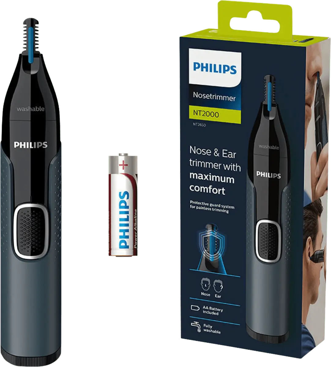 Триммер Philips 2000 Series, NT2650/16, серый