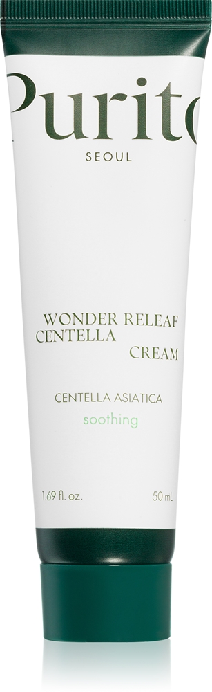 

Крем Wonder Releaf Centella - это восстанавливающий крем, который обеспечивает питание кожи и оказывает успокаивающее действие. Purito, 50 мл