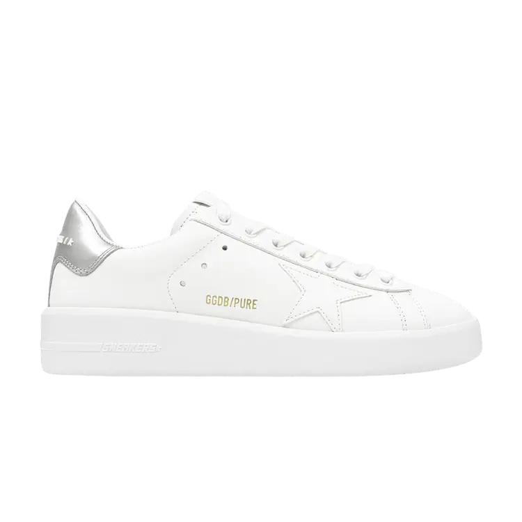 

Кроссовки Golden Goose Wmns Purestar White Silver, белый