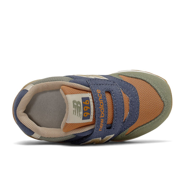 Кроссовки 996 детские широкие New Balance, зеленый — фото 4