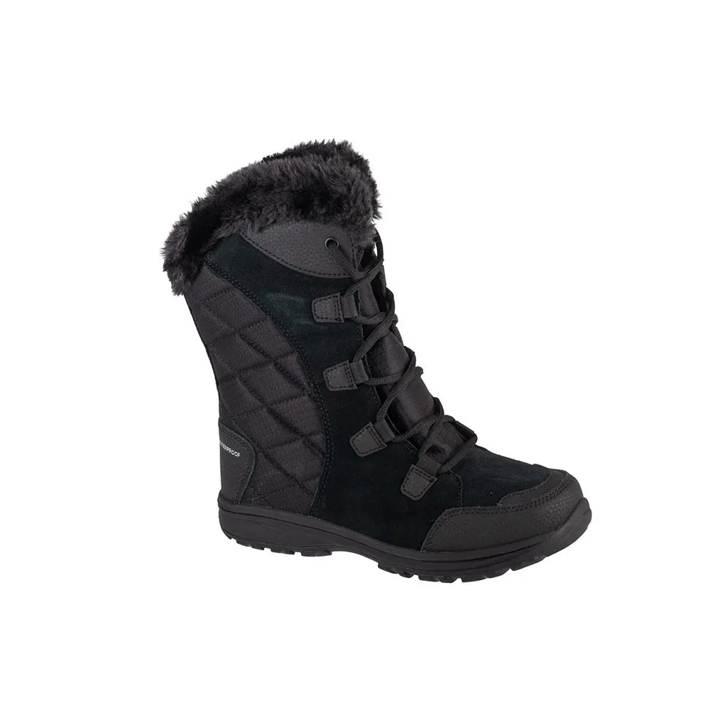 Женские ботинки Columbia Ice Maiden II стеганые на шнуровке, черный