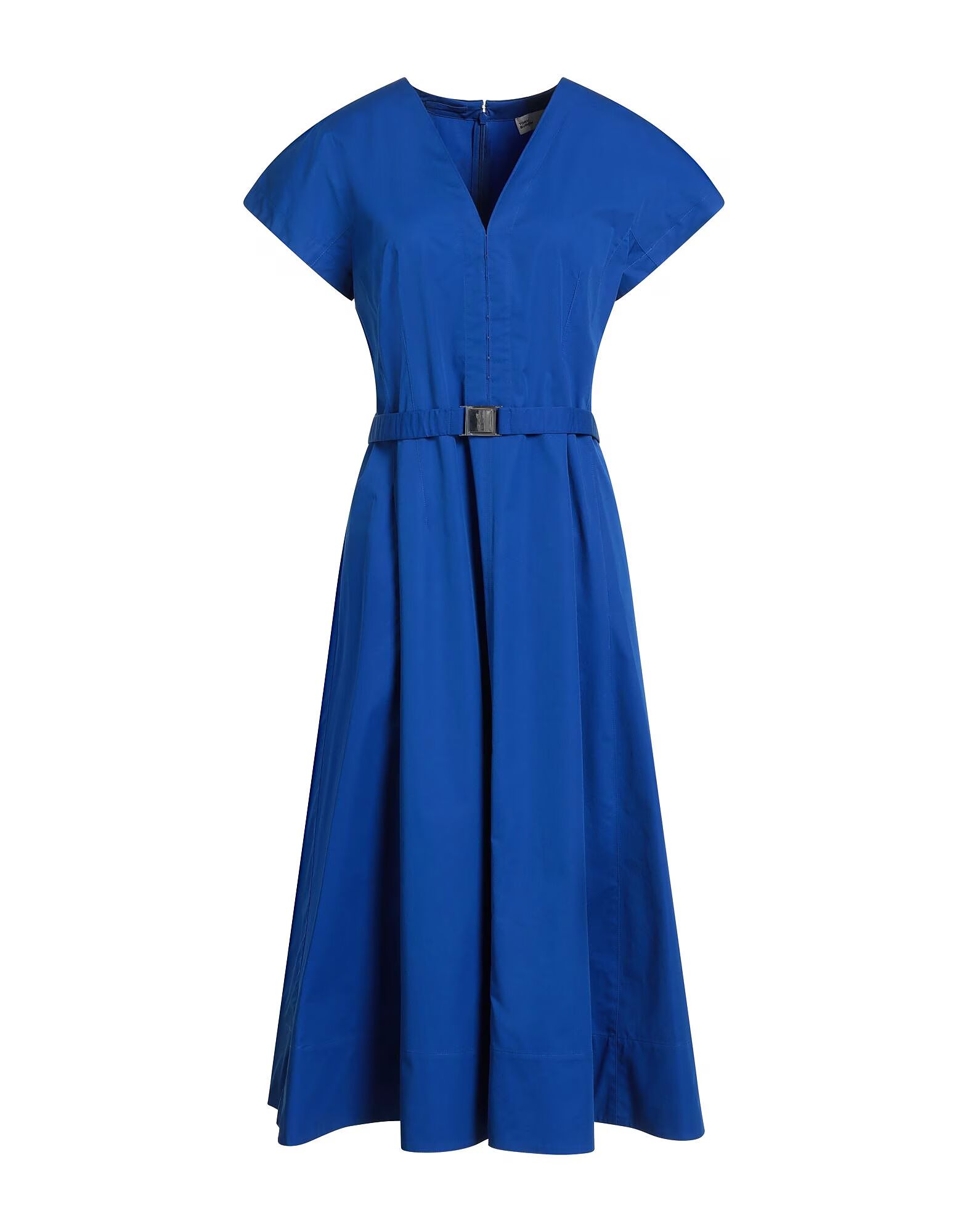 

Платье миди Tory Burch, ярко-синий