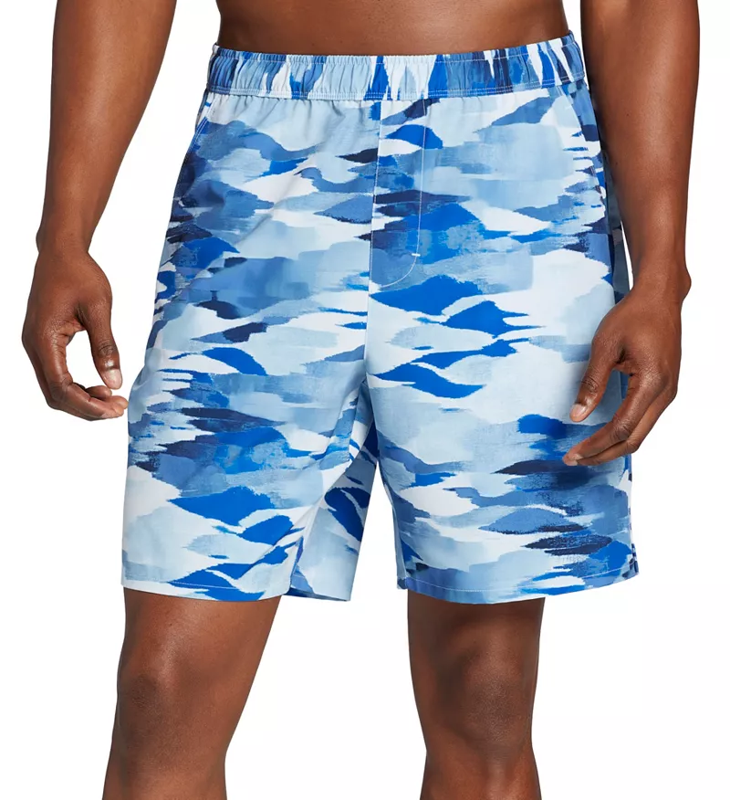 

Мужские тканые шорты DSG 8 дюймов для маневренности, цвет Ai Camo Academy Blue