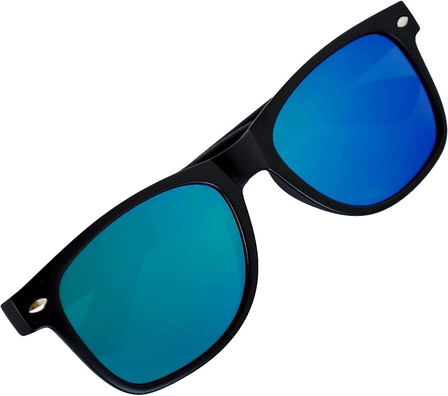 

Солнцезащитные очки OWL с зеркальными линзами для женщин и мужчин, прямоугольные, с защитой от УФ-излучения, модные ретро-очки с плоскими зеркальными линзами, черные, Bluegreen Mirror