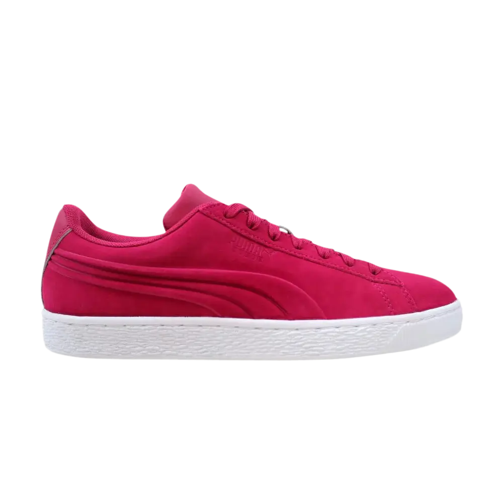 Кроссовки Suede Classic Embossed Puma, красный