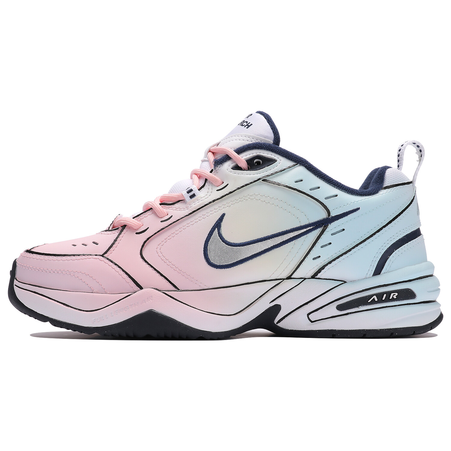 

Массивные кроссовки Nike Air Monarch 4 унисекс, Pink and Blue