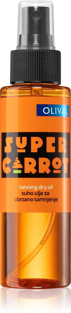 

Супер морковное сухое масло для тела для более быстрого загара Olival, 100 мл