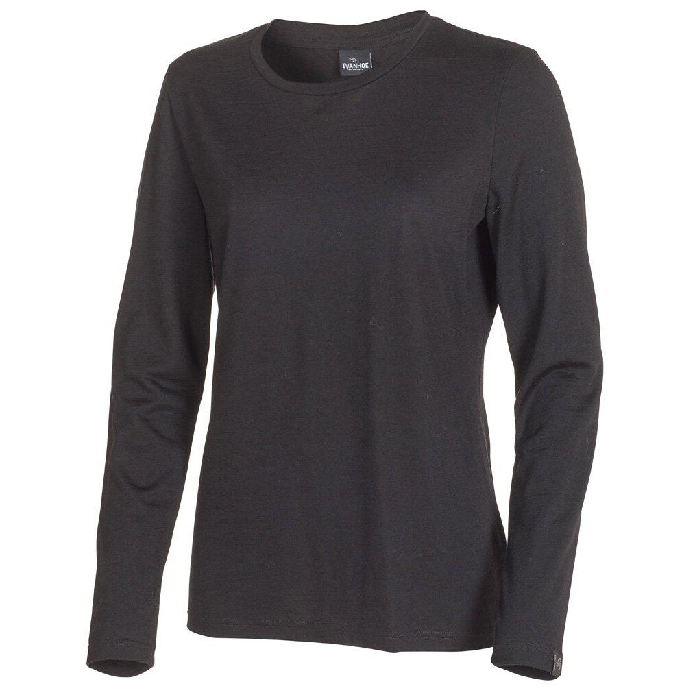 

Рубашка из мериноса Ivanhoe Of Sweden Women's Underwool Merino L/S, черный