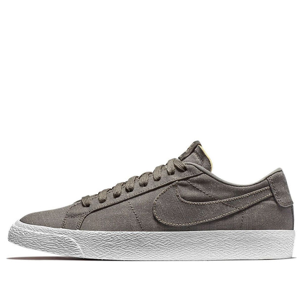 

Кроссовки zoom blazer low sb canvas deconstructed Nike, серый