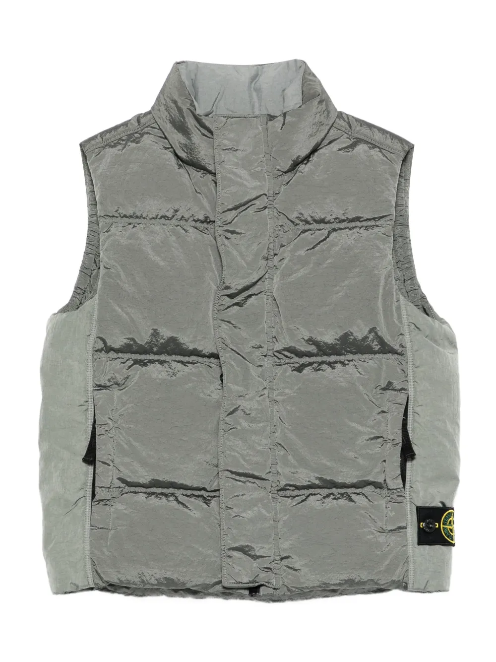 

Стеганый жилет Stone Island Junior, серый