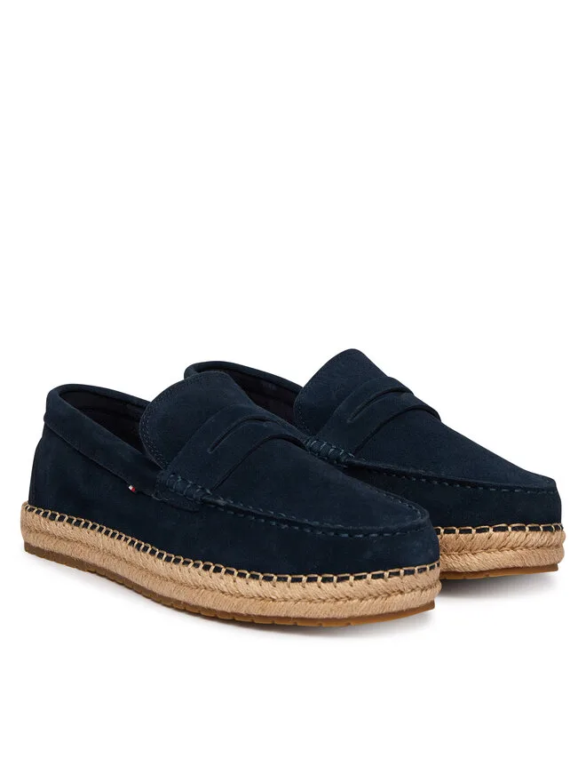 Tommy Hilfiger Эластичные эспадрильи Hilfiger Sde Espadrille FM0FM05794 темно-синий — фото 2