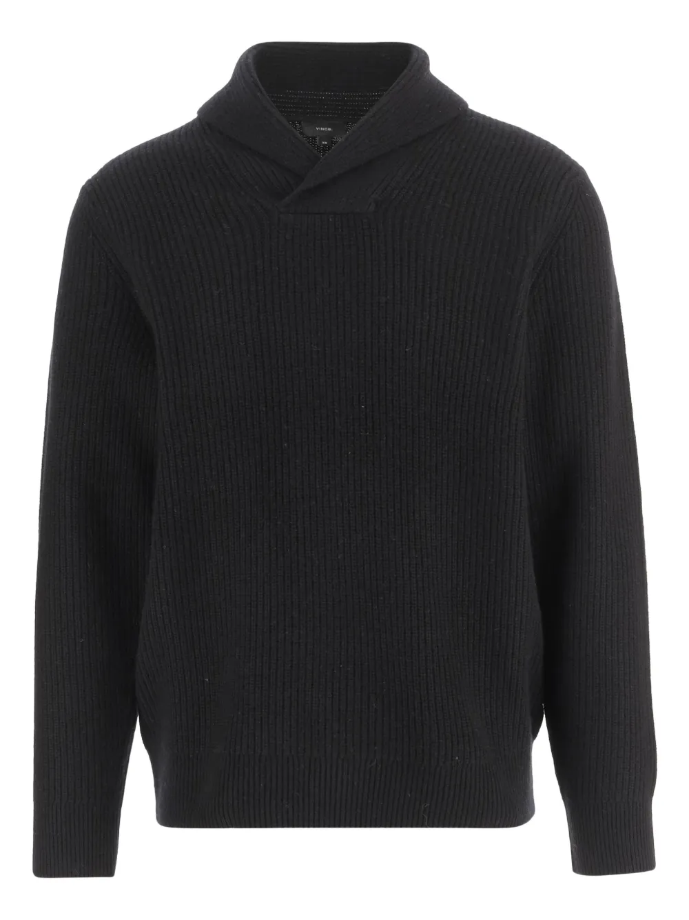 

Свитер из шеряной смеси Vince, черный