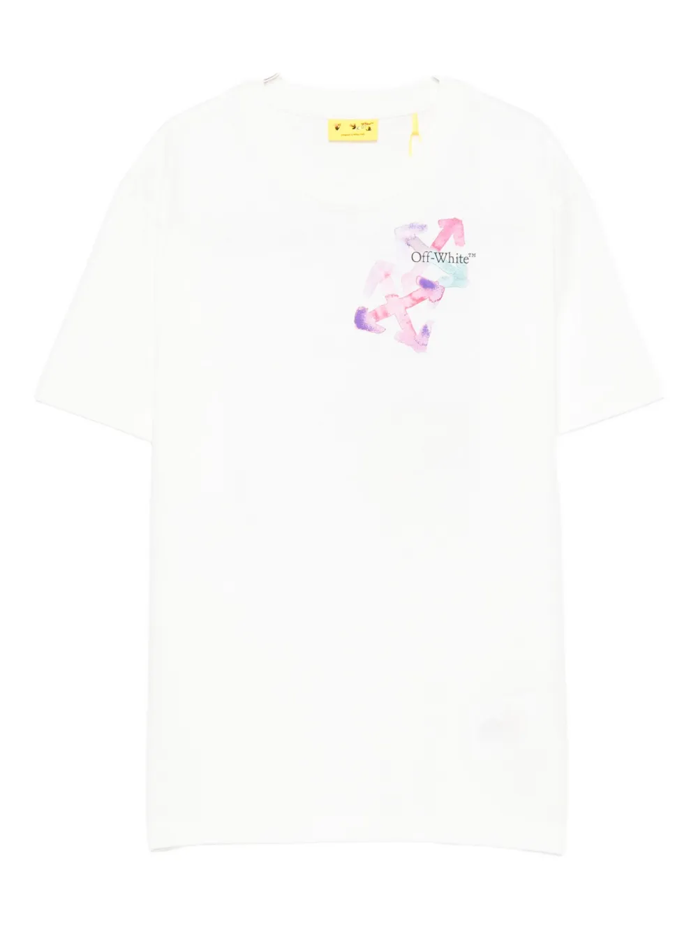 

Футболка с принтом "стрелы" OFF-WHITE KIDS, белый