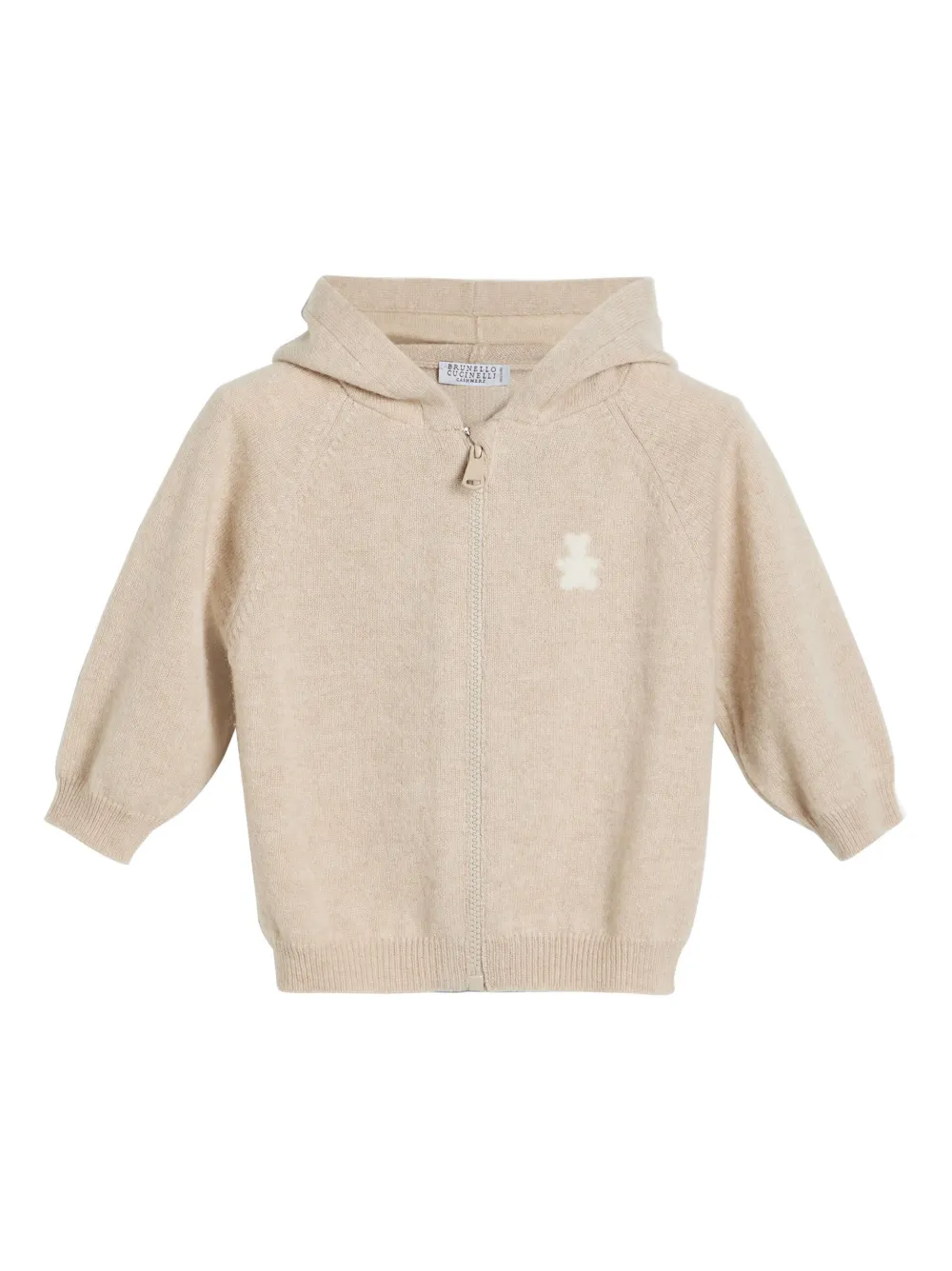 

Толстовка Bernie с логотипом Brunello Cucinelli Kids, нейтральный