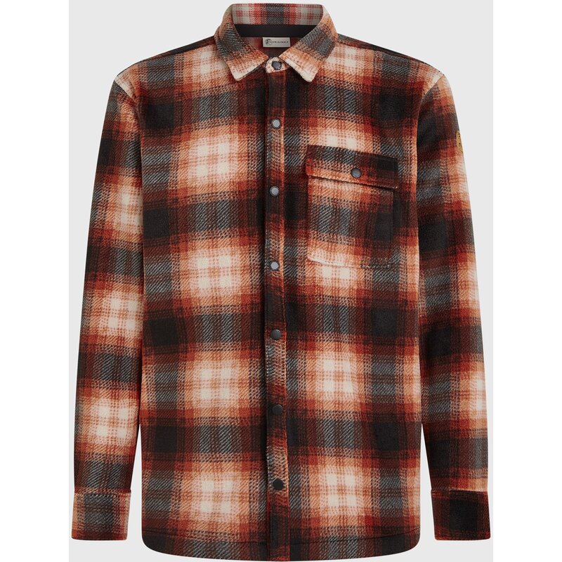 

Рубашка из суперфлиса от Pullover Originals Oneill, цвет bonfire check