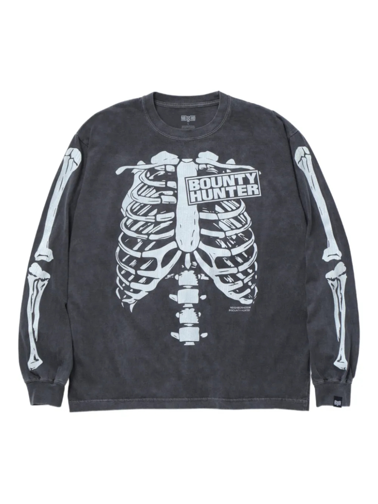 

Neighborhood x Bounty Hunter skeleton-print Футболка, черный