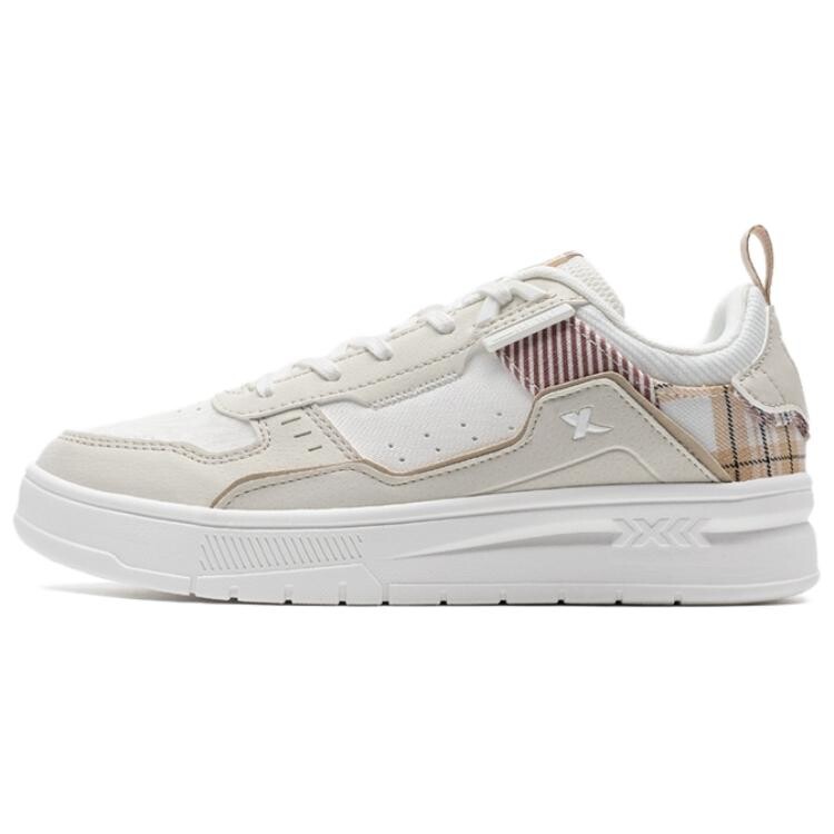

Кроссовки XTEP Skateboarding Shoes Women's Low-top Tea White/sail White, белый