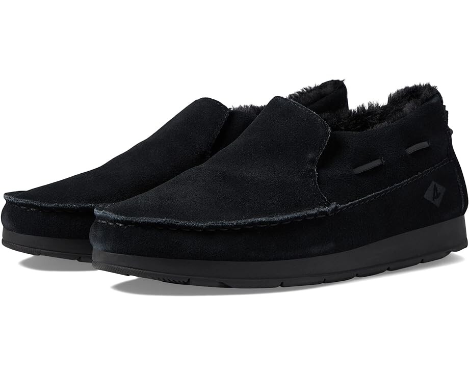 

Лоферы Sperry Moc-Sider Leather, цвет Blackout