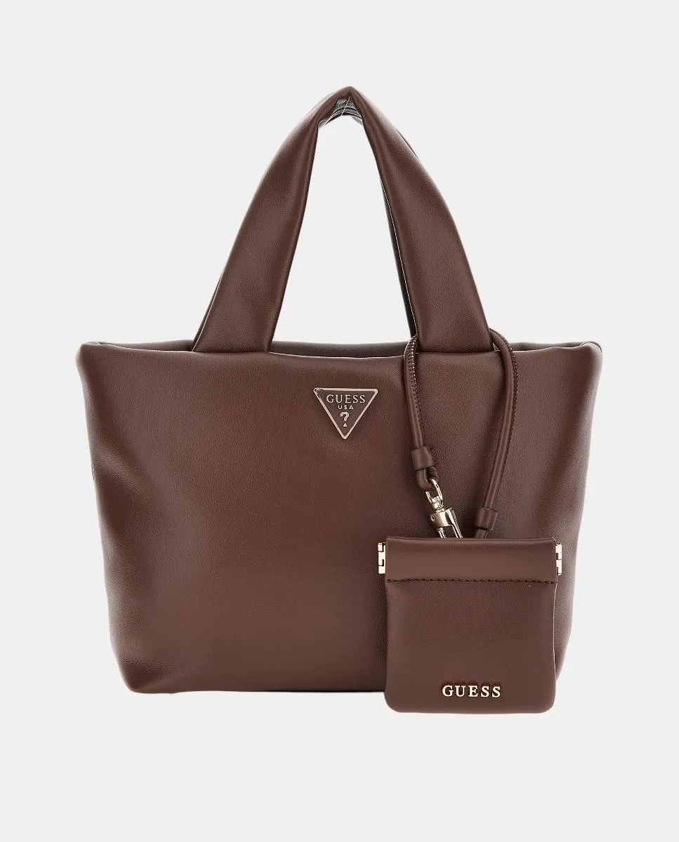 

Маленькая сумка через плечо с магнитной застёжкой Guess, коричневый