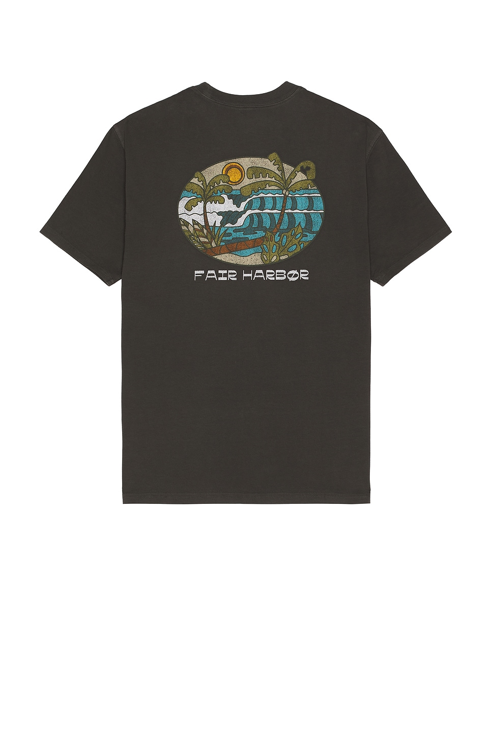 

Футболка с графикой Saltaire от Fair Harbor, black beach surf