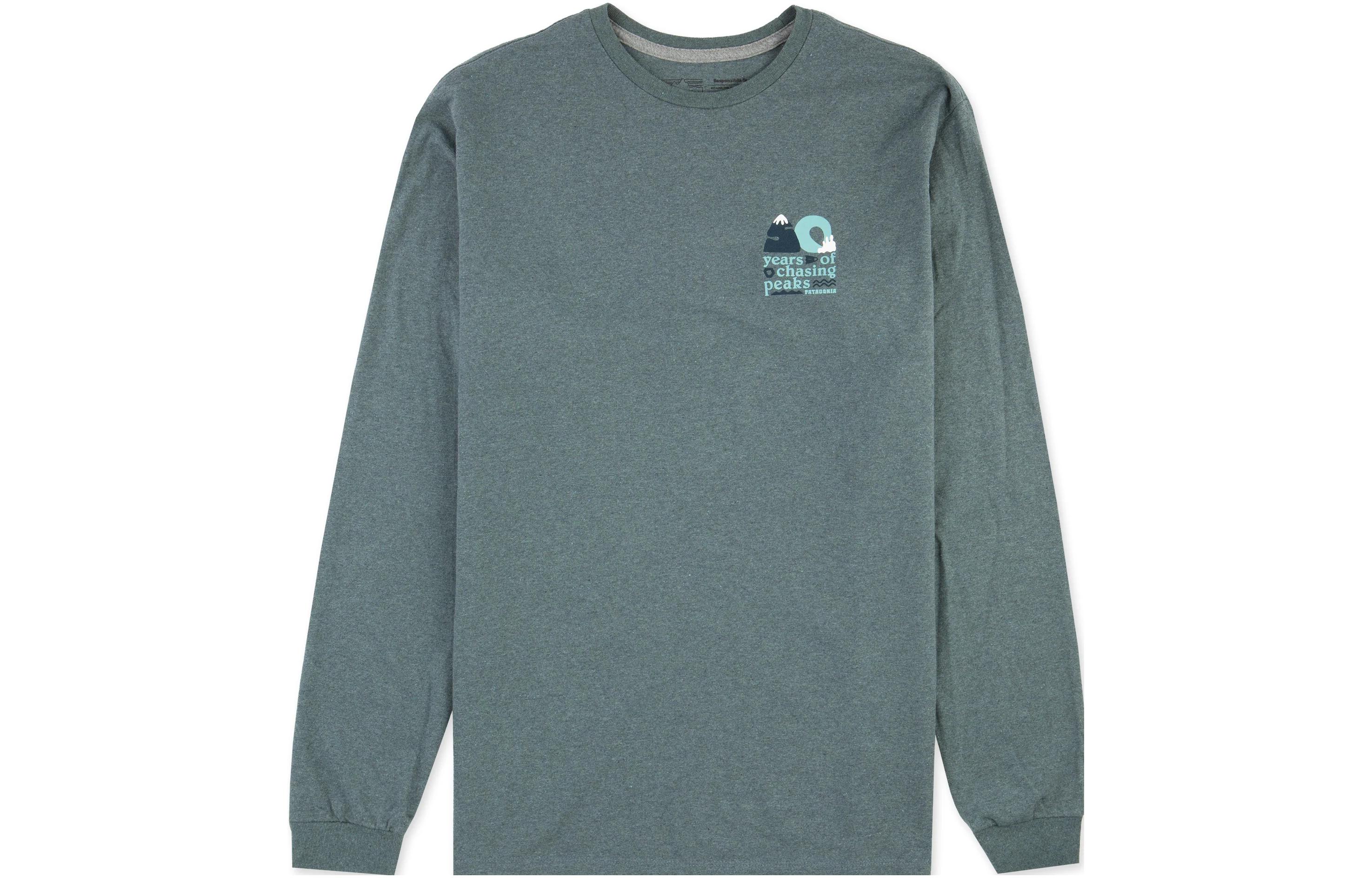 

Футболка Chasing Peaks Responsibili мужская Patagonia, Brown/Grayling Brown