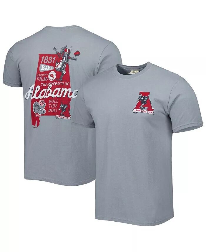 

Футболка мужская графитовая Alabama Crimson Tide Vault State Comfort Image One