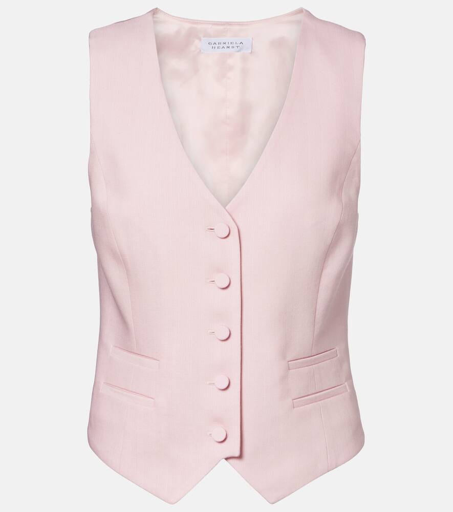 

Шерстяной жилет Gabriela Hearst, Blush