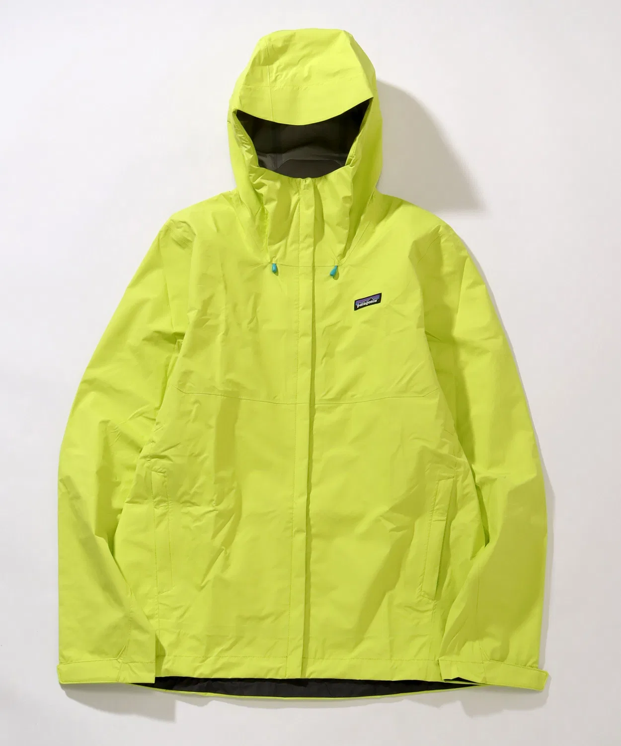 Куртка Patagonia Torrentshell 3L Jacket нейлоновая светло-зелёная