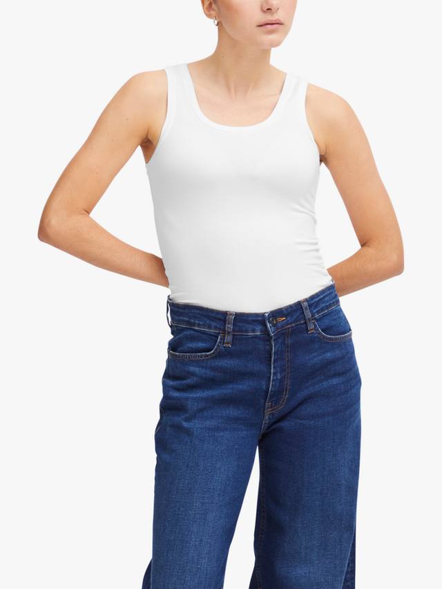 

Zola топ-майка с круглым вырезом ICHI, White