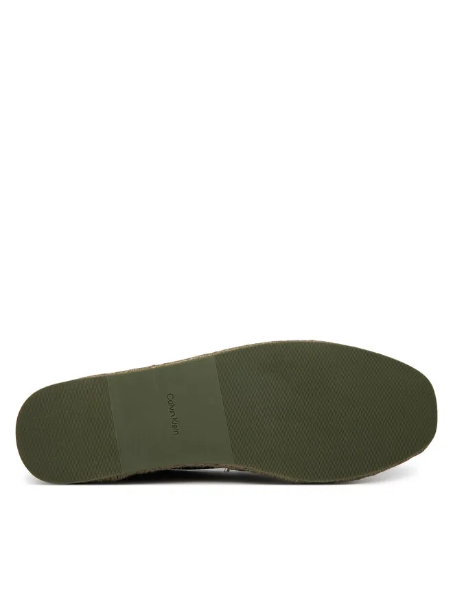 Calvin Klein Эспадрильи Espadrille Webbing CV HM0HM02075 Green — фото 4