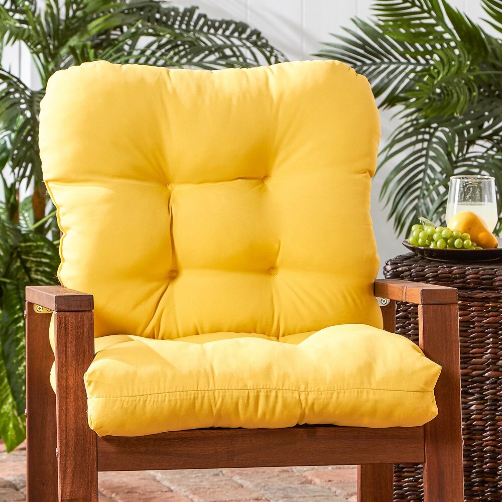 

Greendale Home Fashion Подушка для уличного стула на сиденье и спинку Greendale Home Fashions, цвет Sunglow