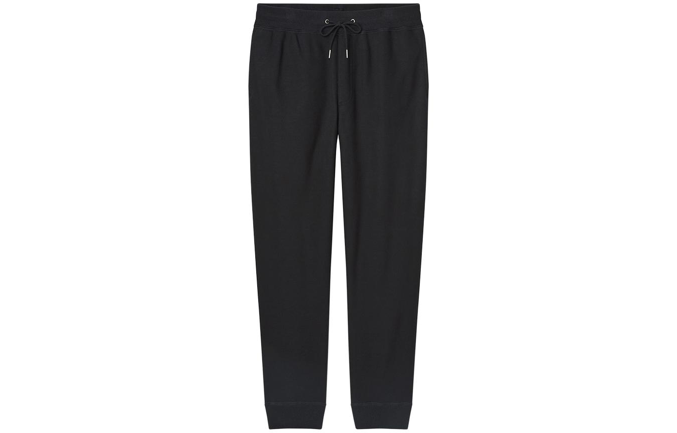 

Мужские трикотажные спортивные штаны UNIQLO, цвет Black