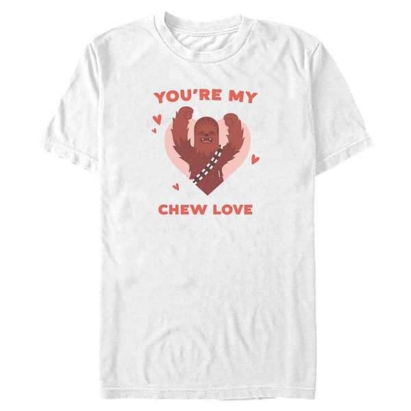 

Футболка с принтом Chewbacca My Chew Love Big & Tall Star Wars