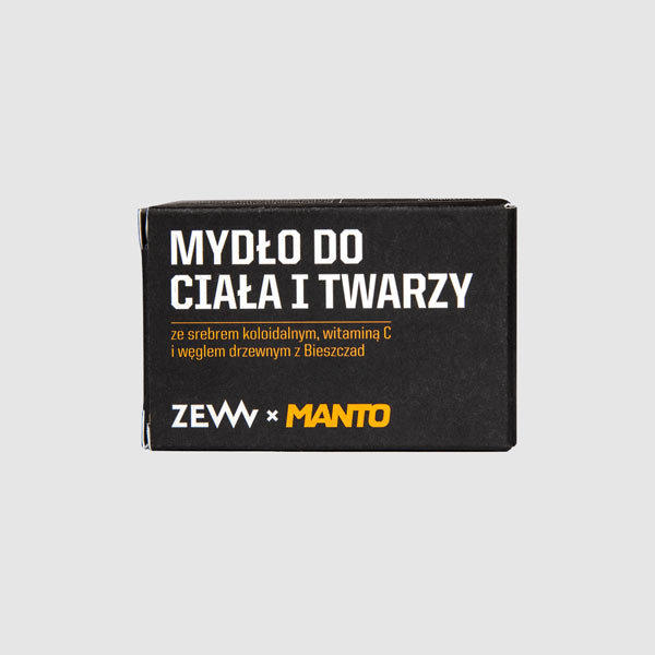 

Zew, Мужское мыло для тела и лица x Manto, 85 мл