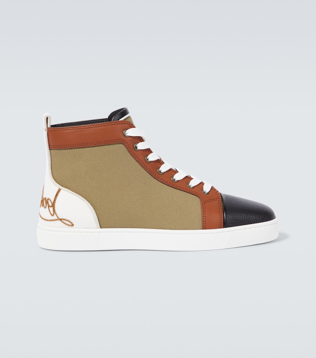 

Кроссовки Fun Louis с кожаными вставками Christian Louboutin, Version Multi