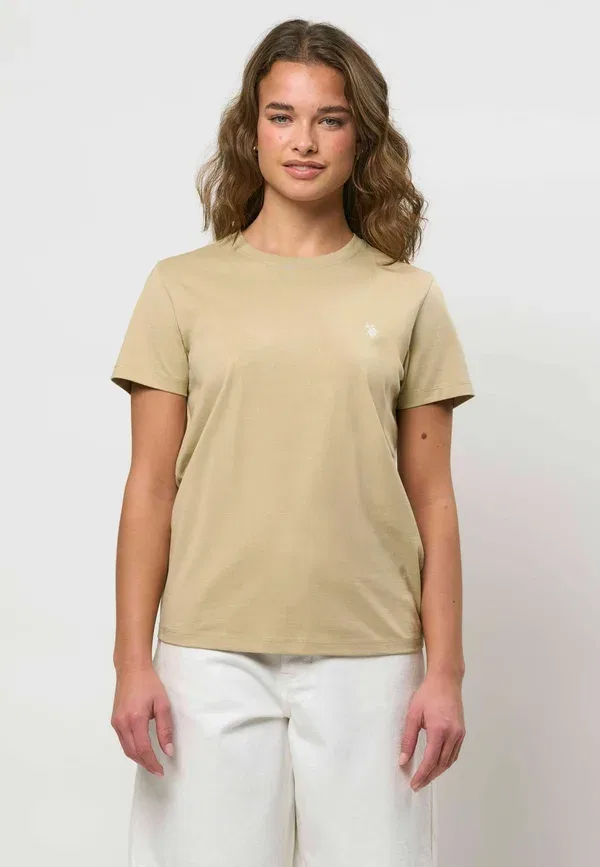 Футболка базовая Uwleika U.S. Polo Assn., белый перец