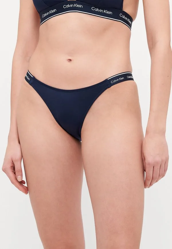 Плавки от бикини с изогнутой формой в форме дельты Calvin Klein Swimwear, Dark Sapphire