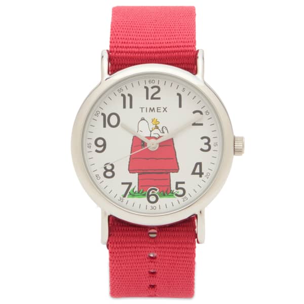 

Часы Timex X Peanuts Weekender Classic 38 мм, красный