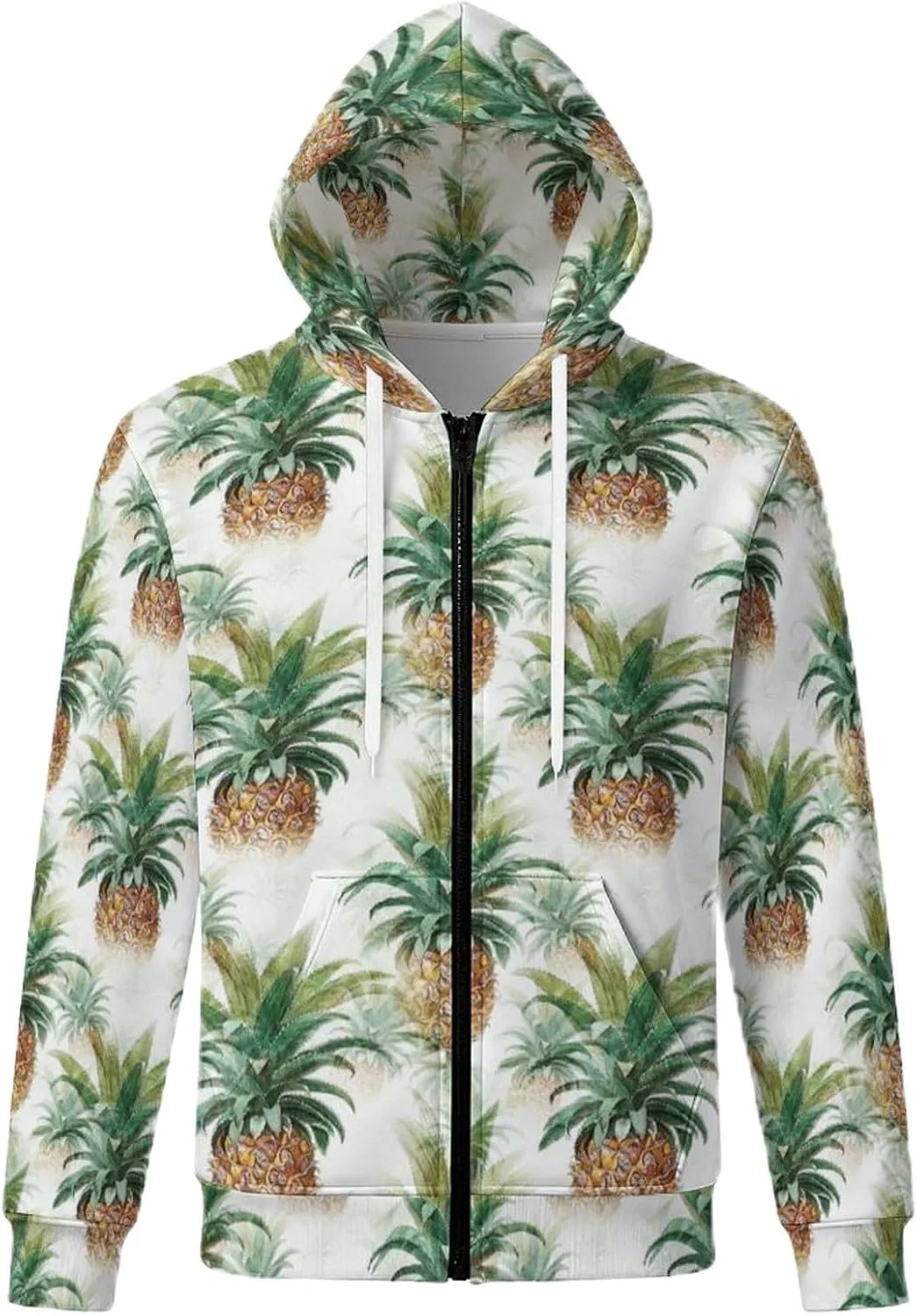 

Толстовка с капюшоном на молнии и карманом IYLYHSHF