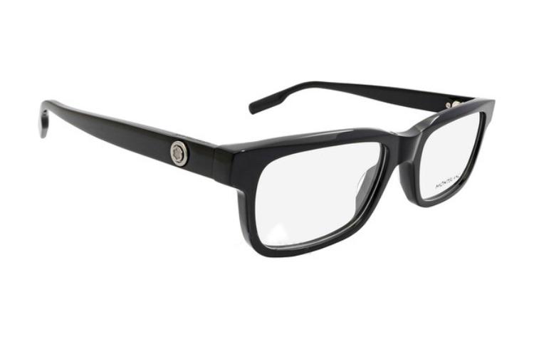 

Montblanc Квадратная оправа для очков из ацетата, мужская, черная