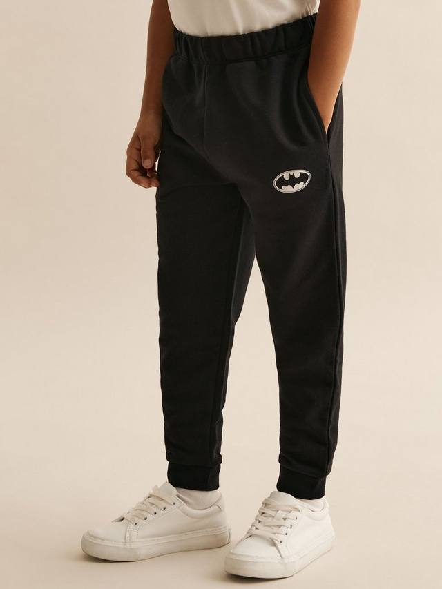 

Детские джоггеры Stokely Cotton Blend Batman Reiss, Black
