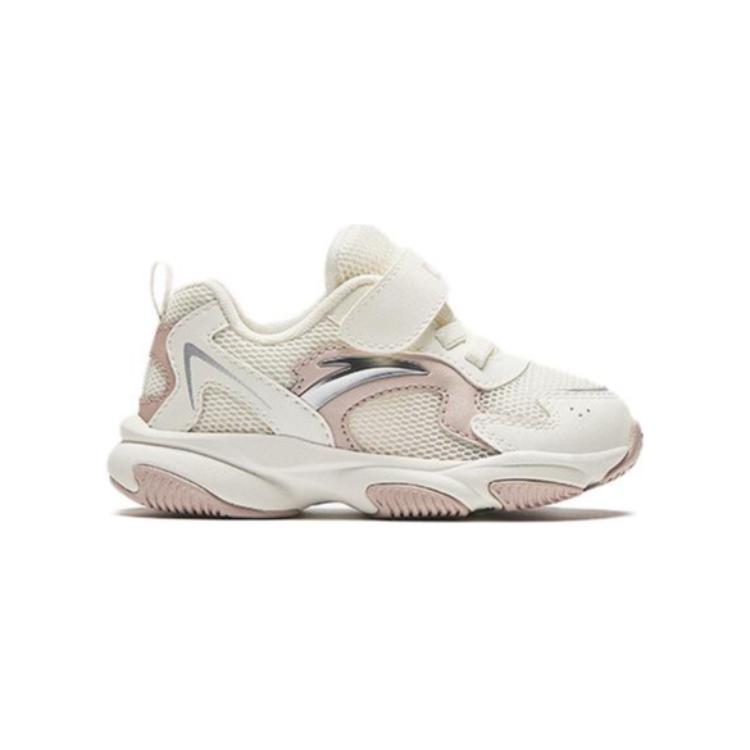 

Скользоустойчивые и дышащие низкие детские ботиночки бело-серые Antakids, цвет слоновая кость/серый лотос