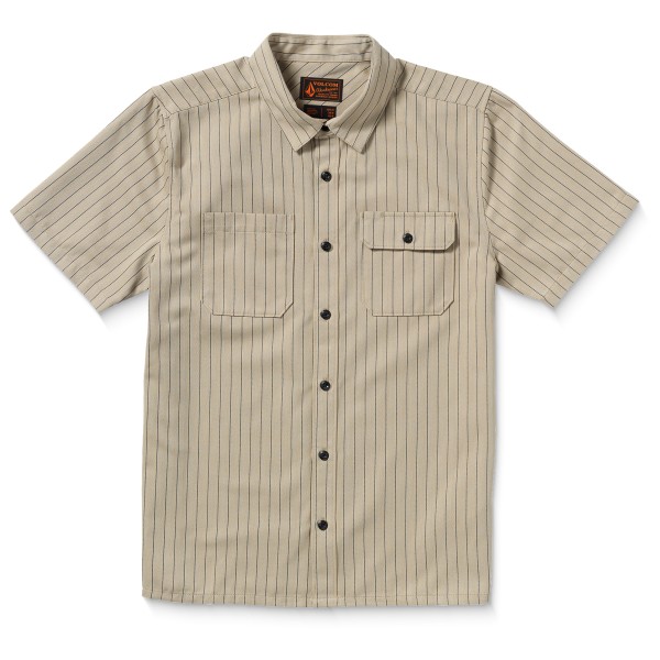 

Trade Stone s/s - рубашка Volcom, хаки
