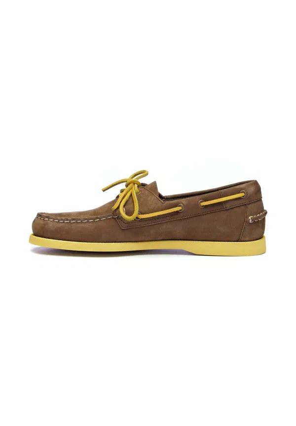 Туфли-лодочки Sebago, коричневый тёмно-жёлтый кадмий